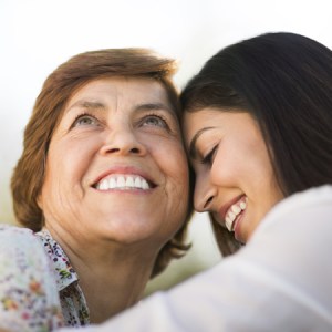 Mother and daughter hugging | Family & Caregivers Resource | My Cancer Homepage Image